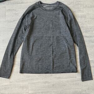 Lululemon Metal Vent Tech Long Sleeve Shirt Grey Size L
